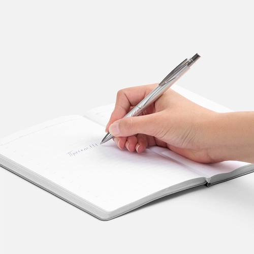 Ручка шариковая SparkLine, серебристая Ручка шариковая SparkLine, серебристая