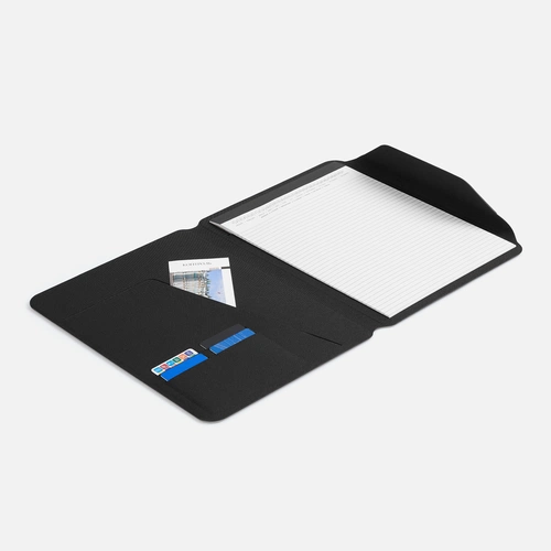 Папка с блокнотом Firmans, черная Папка с блокнотом Firmans, черная