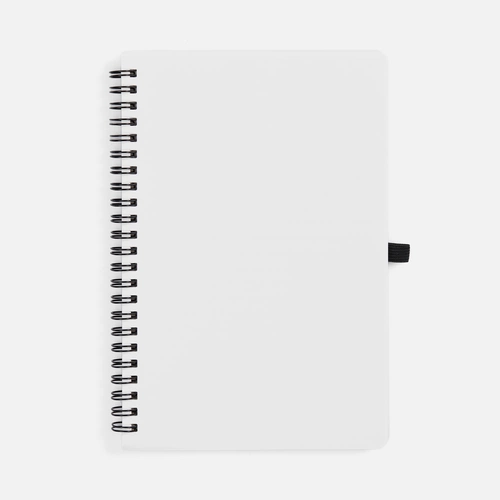 Блокнот на пружине Stone Line, белый Блокнот на пружине Stone Line, белый