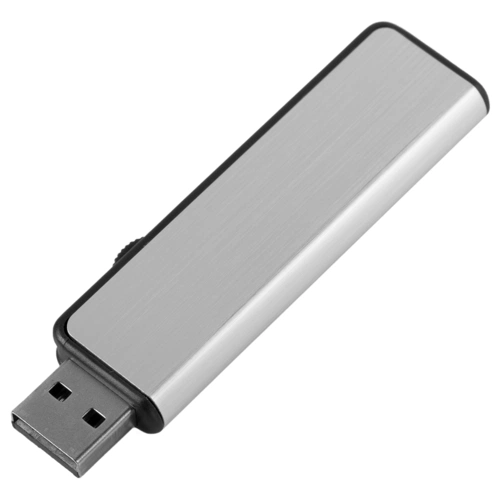 Флешка Ferrum, серебристая с черным, 8 Гб Флешка Ferrum, серебристая с черным, 8 Гб