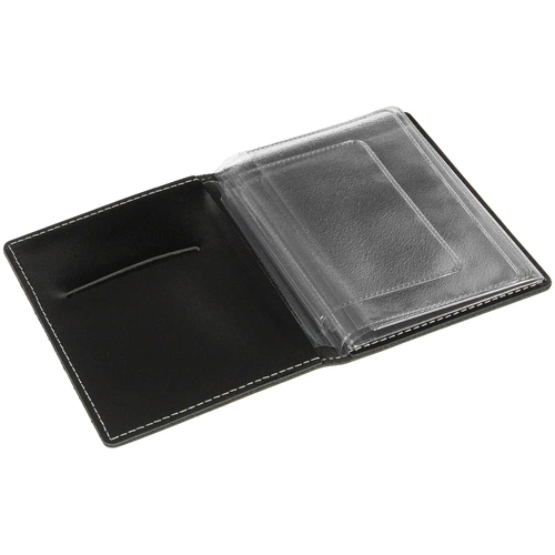 Обложка для автодокументов «Комфорт», черная Обложка для автодокументов «Комфорт», черная