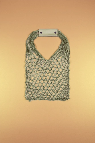 Авоська на плечо «Подари надежду», с кожаной ручкой, бежевая Авоська на плечо «Подари надежду», с кожаной ручкой, бежевая