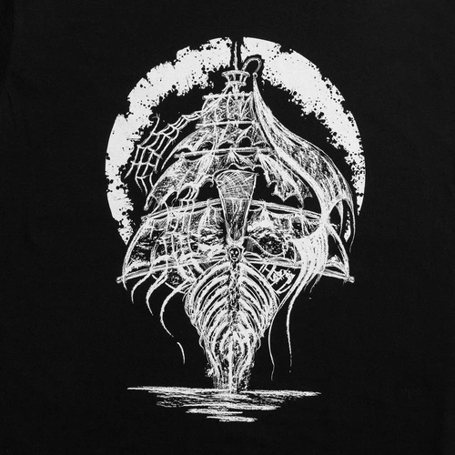 Футболка «Летучий Голландец», черная Футболка «Летучий Голландец», черная