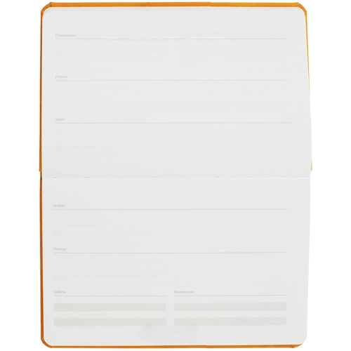 Еженедельник Urban, недатированный, оранжевый Еженедельник Urban, недатированный, оранжевый