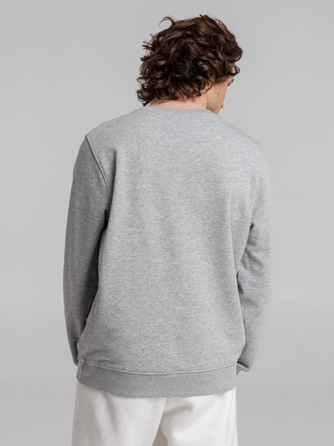 Свитшот унисекс BNC Inspire (Organic), серый меланж Свитшот унисекс BNC Inspire (Organic), серый меланж
