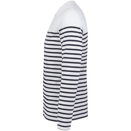 Футболка мужская с длинным рукавом Matelot LSL Men, белая с синим Футболка мужская с длинным рукавом Matelot LSL Men, белая с синим