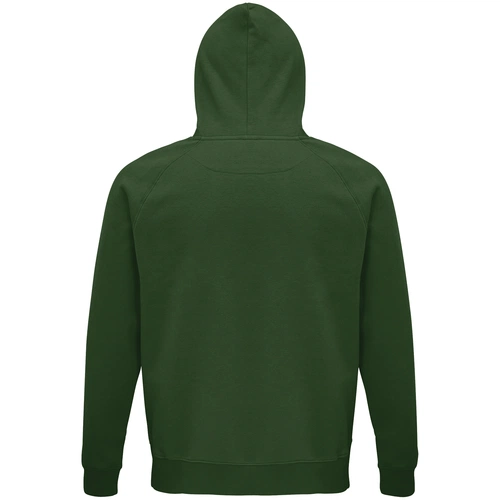 Толстовка унисекс Stellar, темно-зеленая Толстовка унисекс Stellar, темно-зеленая
