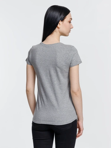 Футболка женская Pioneer Women, серый меланж Футболка женская Pioneer Women, серый меланж