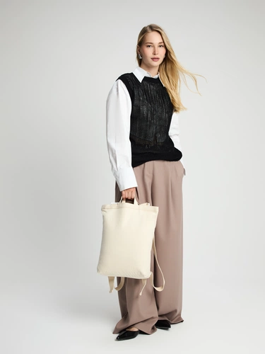 Рюкзак холщовый Discovery Bag, неокрашенный Рюкзак холщовый Discovery Bag, неокрашенный