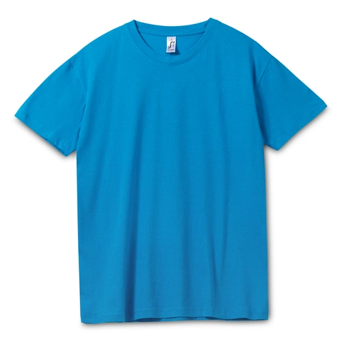 Футболка унисекс Regent 150, ярко-бирюзовая Футболка унисекс Regent 150, ярко-бирюзовая