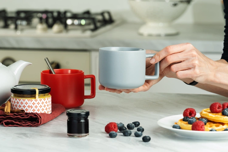 Чашка Jumbo, ver.2, матовая, белая Чашка Jumbo, ver.2, матовая, белая