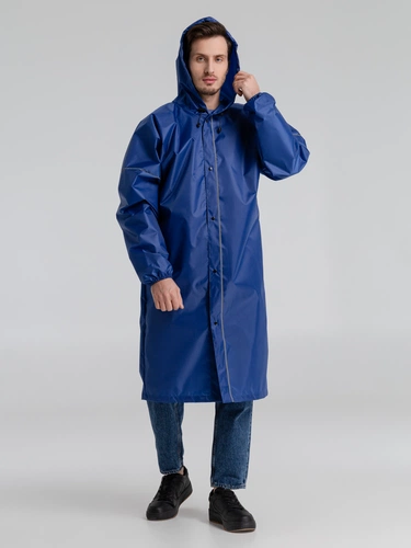 Дождевик со светоотражающими элементами Rainman Blink, ярко-синий Дождевик со светоотражающими элементами Rainman Blink, ярко-синий