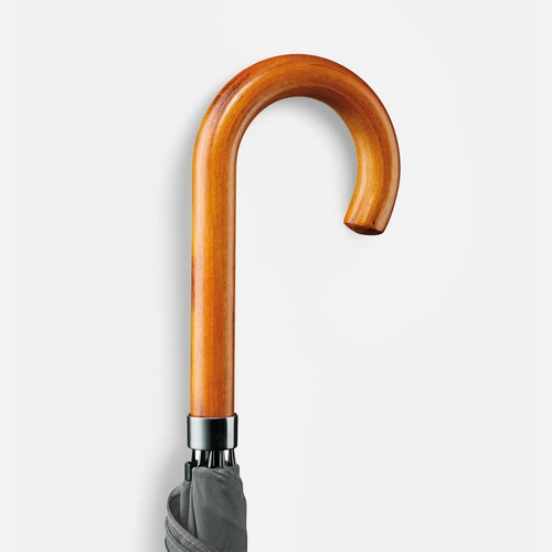 Зонт-трость LockWood, серый Зонт-трость LockWood, серый