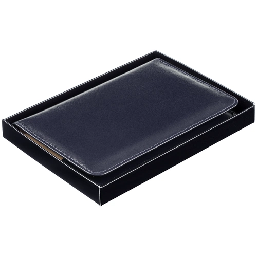 Обложка для паспорта Signature, синяя Обложка для паспорта Signature, синяя