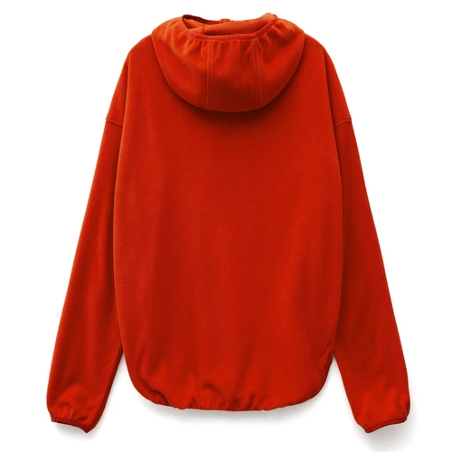 Анорак флисовый унисекс Fliska, красный Анорак флисовый унисекс Fliska, красный