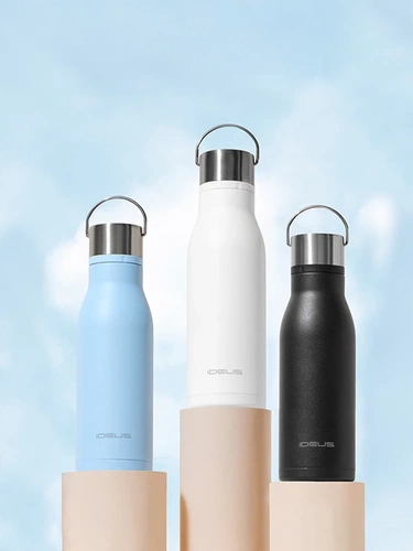 Термобутылка Tabenodo, голубая Термобутылка Tabenodo, голубая