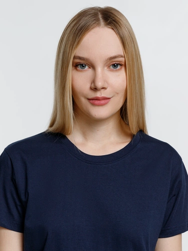 Футболка унисекс Ankara, темно-синяя Футболка унисекс Ankara, темно-синяя