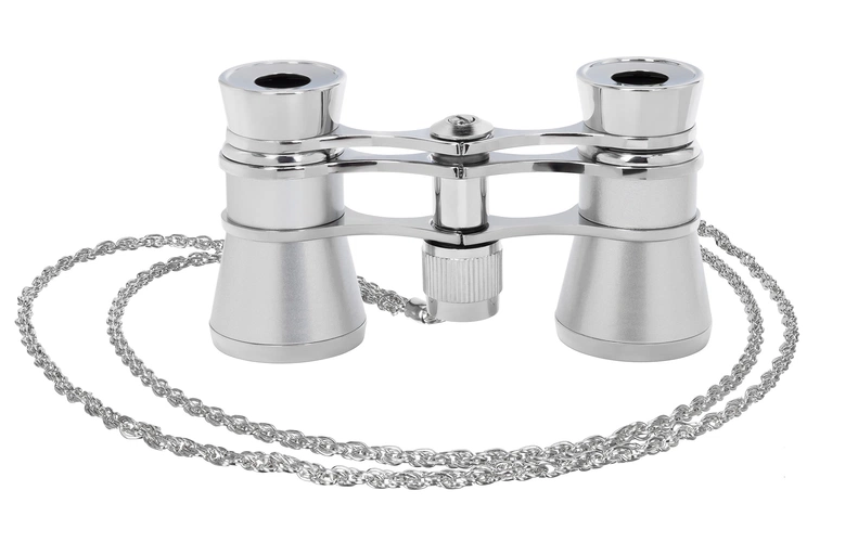 Театральный бинокль Broadway 325B, серебристый Театральный бинокль Broadway 325B, серебристый