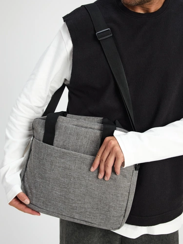 Сумка для ноутбука Delegate, серая Сумка для ноутбука Delegate, серая