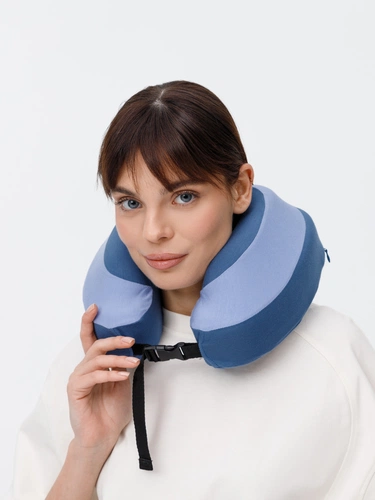 Дорожная подушка Piligrim, голубая Дорожная подушка Piligrim, голубая