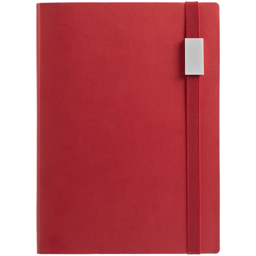 Ежедневник Vivian Metal, недатированный, красный Ежедневник Vivian Metal, недатированный, красный