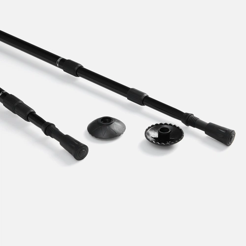 Палки для скандинавской ходьбы Trekk, черные Палки для скандинавской ходьбы Trekk, черные