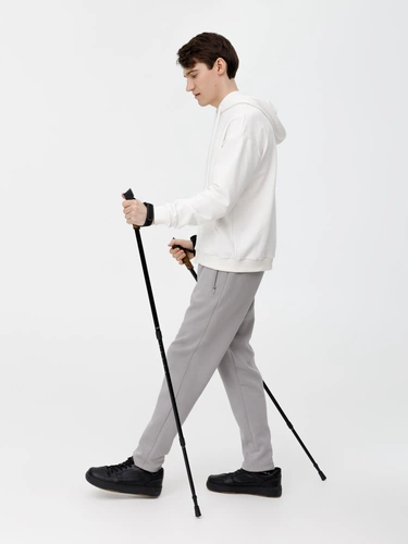 Палки для скандинавской ходьбы Trekk, черные Палки для скандинавской ходьбы Trekk, черные