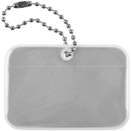 Светоотражатель Spare Care, прямоугольник, серебристый Светоотражатель Spare Care, прямоугольник, серебристый