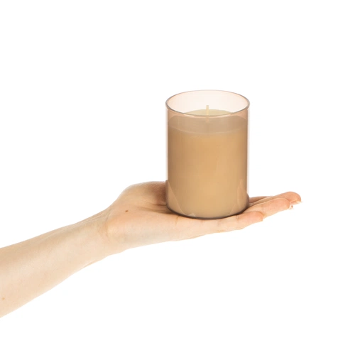 Ароматическая свеча Flikka, сосна и кипарис, бежевая Ароматическая свеча Flikka, сосна и кипарис, бежевая