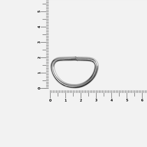 Полукольцо Semiring, L, серебристое Полукольцо Semiring, L, серебристое