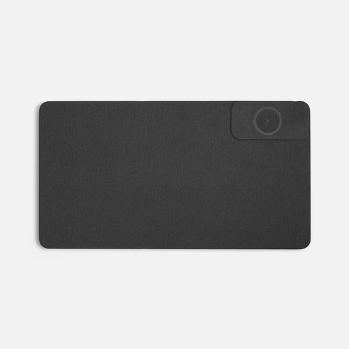 Складной стол для ноутбука с беспроводной зарядкой Kickstand Table, серый Складной стол для ноутбука с беспроводной зарядкой Kickstand Table, серый