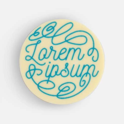 Печенье Dream White в белом шоколаде, круг Печенье Dream White в белом шоколаде, круг