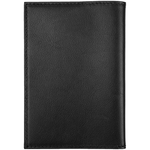 Обложка для паспорта Top, черная Обложка для паспорта Top, черная