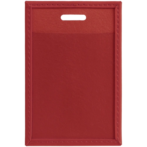 Чехол для пропуска Shall, красный Чехол для пропуска Shall, красный