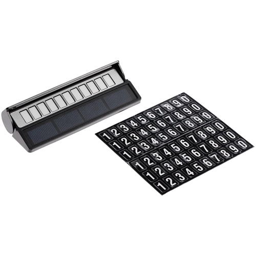 Парковочная визитка Litera Solar, черная Парковочная визитка Litera Solar, черная