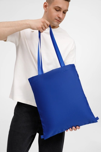 Шопер B3, синий с синими ручками Шопер B3, синий с синими ручками