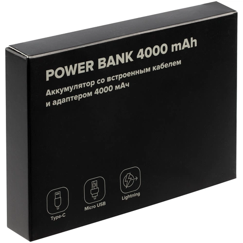 Внешний аккумулятор Easy Trick Comfort 4000 мАч, белый Внешний аккумулятор Easy Trick Comfort 4000 мАч, белый