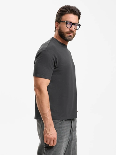 Футболка унисекс Durington, темно-серая (графит) Футболка унисекс Durington, темно-серая (графит)