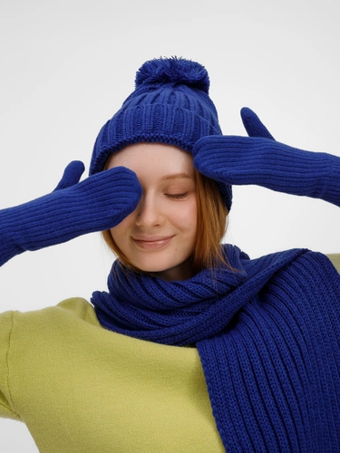 Варежки HappyGo, синие Варежки HappyGo, синие