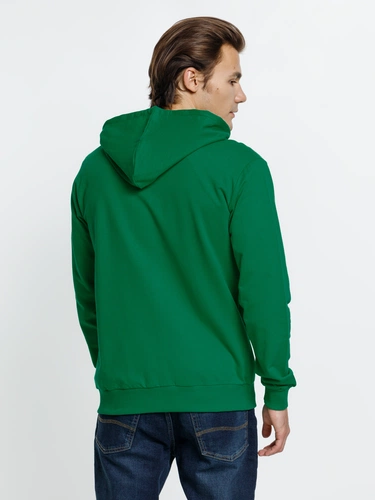 Толстовка на молнии с капюшоном Siverga 2.0, зеленая Толстовка на молнии с капюшоном Siverga 2.0, зеленая