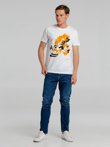 Футболка «Меламед. Ноль», белая Футболка «Меламед. Ноль», белая