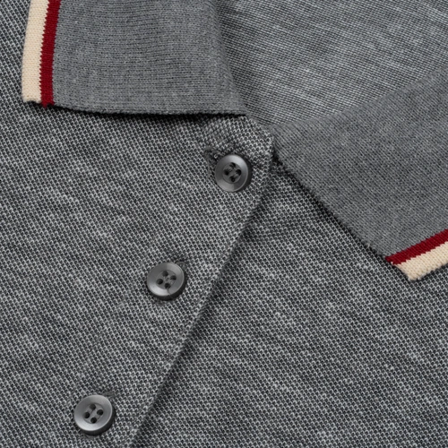 Рубашка поло женская Paname Women, черный меланж Рубашка поло женская Paname Women, черный меланж