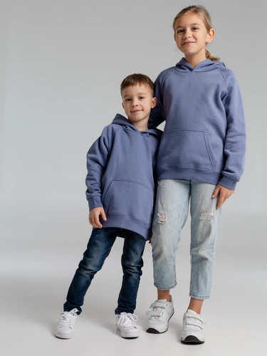 Толстовка детская Stellar Kids, синяя Толстовка детская Stellar Kids, синяя