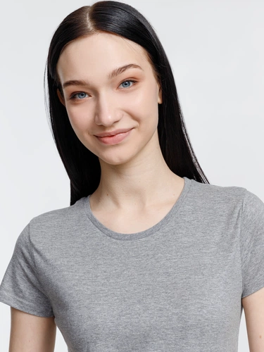 Футболка женская Pioneer Women, серый меланж Футболка женская Pioneer Women, серый меланж