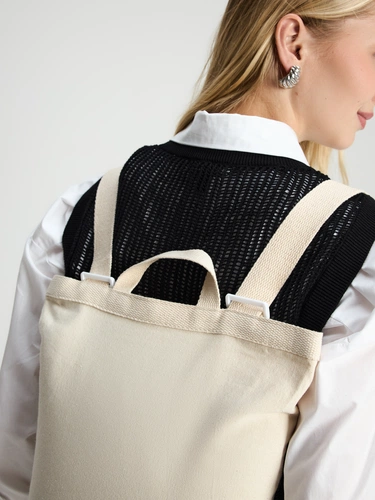 Рюкзак холщовый Discovery Bag, неокрашенный Рюкзак холщовый Discovery Bag, неокрашенный