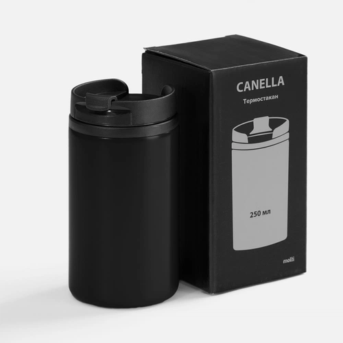 Термостакан Canella, черный Термостакан Canella, черный