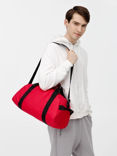 Спортивная сумка Portager, красная Спортивная сумка Portager, красная