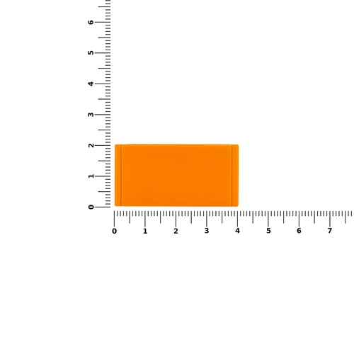 Лейбл из ПВХ Dzeta, S, оранжевый неон Лейбл из ПВХ Dzeta, S, оранжевый неон