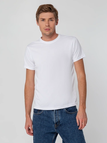 Футболка унисекс Sublimatism, белая Футболка унисекс Sublimatism, белая