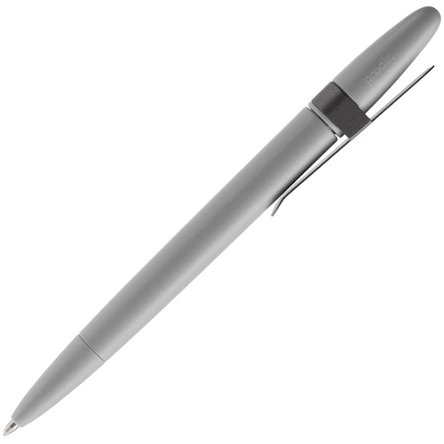 Ручка шариковая Prodir DS5 TSM Metal Clip, серая Ручка шариковая Prodir DS5 TSM Metal Clip, серая